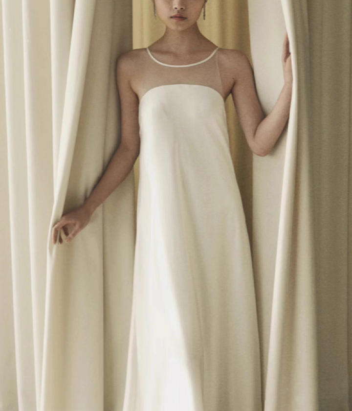 Plissiertes Oberteil mit ausgestellten Ärmeln und Maxirock-Set mit Taillengürtel – Rosiny 