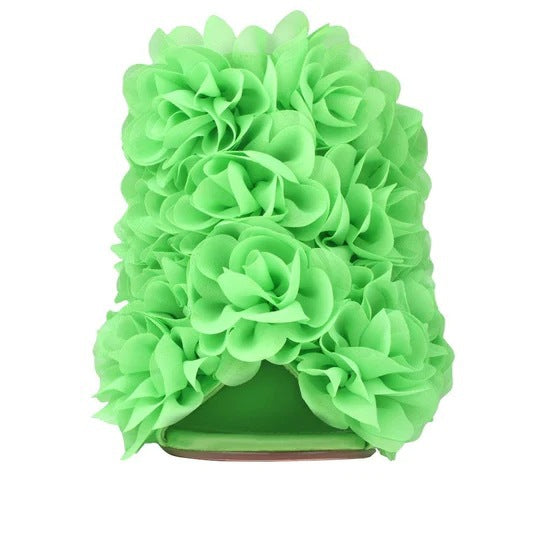 Geplooide top met uitlopende mouwen en maxi-rok set met tailleband – Rosiny 