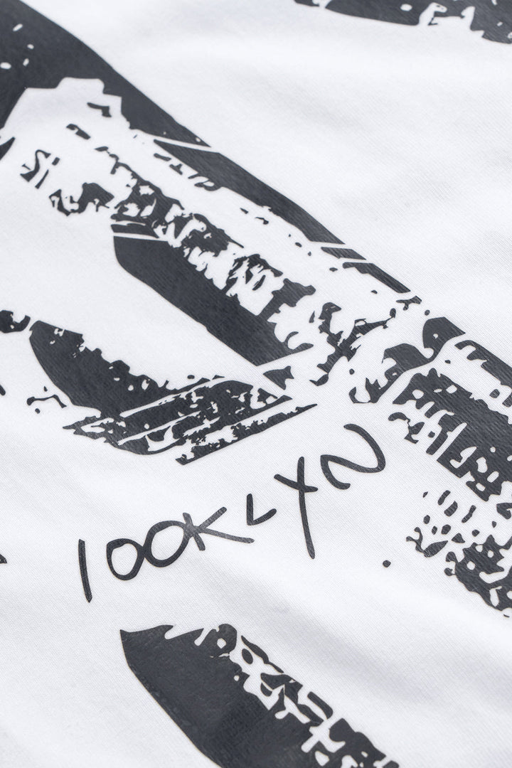 Letter Print Short Sleeve T-Shirt