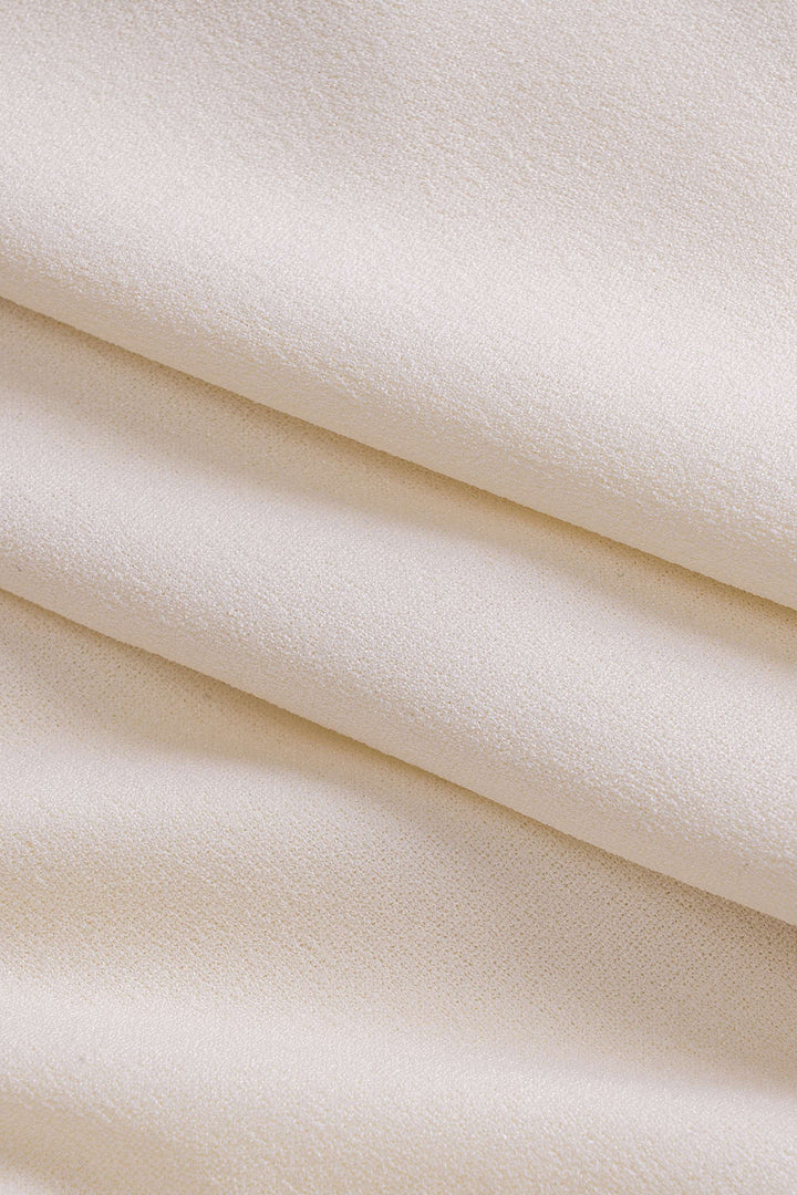 Metallic Shell Decor Ruched Hollow Out Cami Top