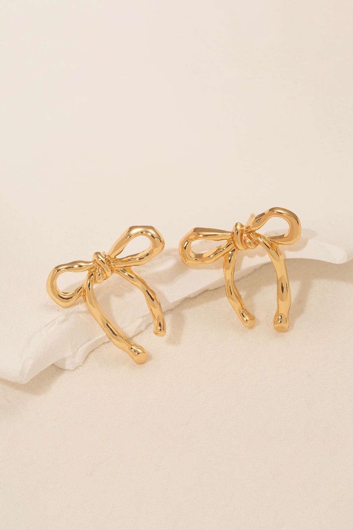 Bowknot Simple Earrings