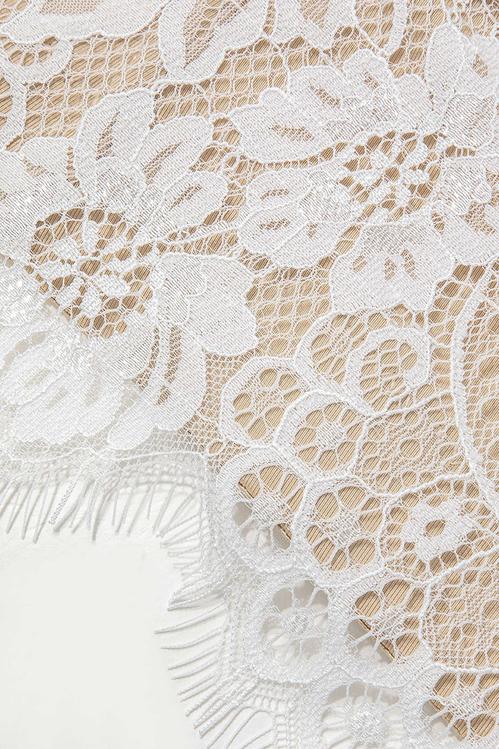 Hook And Eye Lace Bustier Cami Top