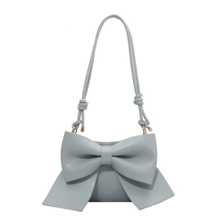 bow-accent crossbody bag with knotted strap - Aegelmaer